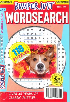 Bumper Just Wordsearch, issue NO 280