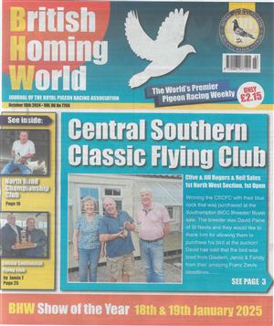 British Homing World, issue NO 7756