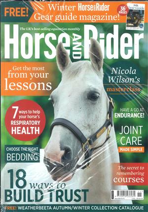 Horse and Rider - NOV 24