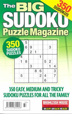 Big Sudoku Puzzle - NO 133