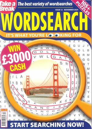 Take a Break Wordsearch, issue NO 12