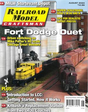 Railroad Model Craftsman, issue AUG 24