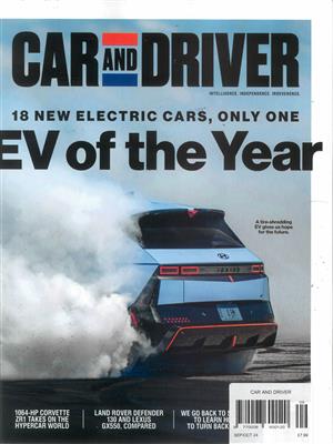 Car And Driver, issue SEP-OCT