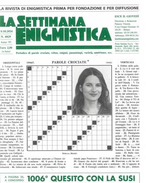 La Settimana Enigmistica, issue NO 89