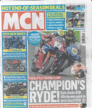 Motorcycle News, issue 16/10/2024