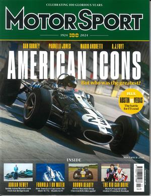 Motor Sport - NOV 24