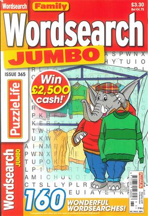 Family Wordsearch Jumbo, issue NO 365