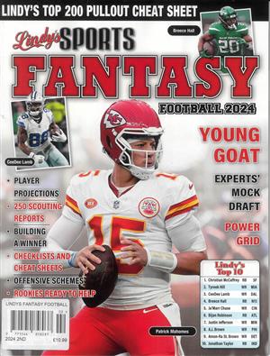 Lindy’s Sports Fantasy Football, issue 2024 NO 2