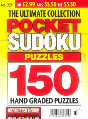 The Ultimate Collection Pocket Sudoku Puzzles - NO 237