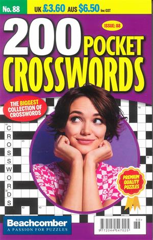 200 Pocket Crosswords, issue NO 88