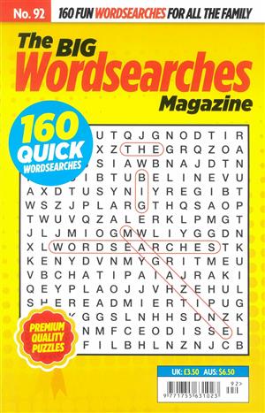 The Big Wordsearches - NO 92