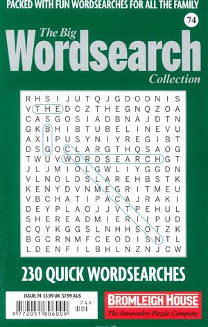 The Big Wordsearch Collection, issue NO 74