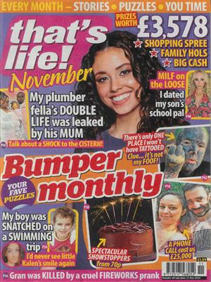 That's Life Monthly - NOV 24