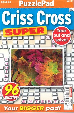 Puzzlelife Criss Cross Super, issue NO 83