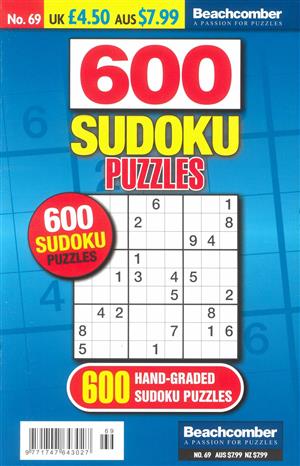 600 Sudoku Puzzles - NO 69