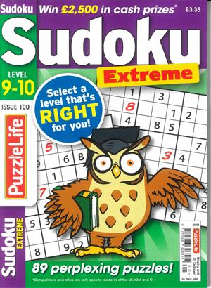 Puzzlelife Sudoku Extreme - NO 100