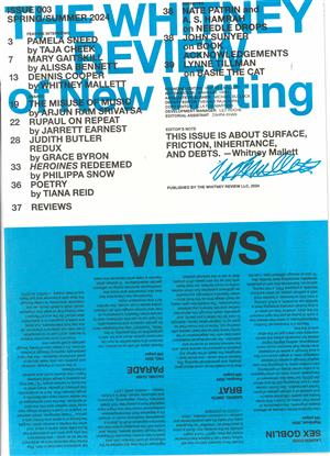 The Whitney Review , issue 03